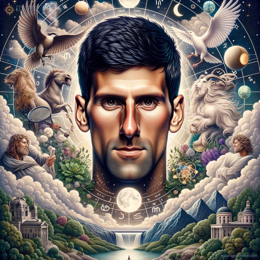 Novak Djokovic, né le 22 mai 1987 à 23h25 à Belgrade